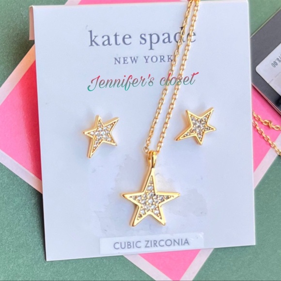 KATE SPADE Pave Star Stud Earrings NWT - Picture 8 of 9